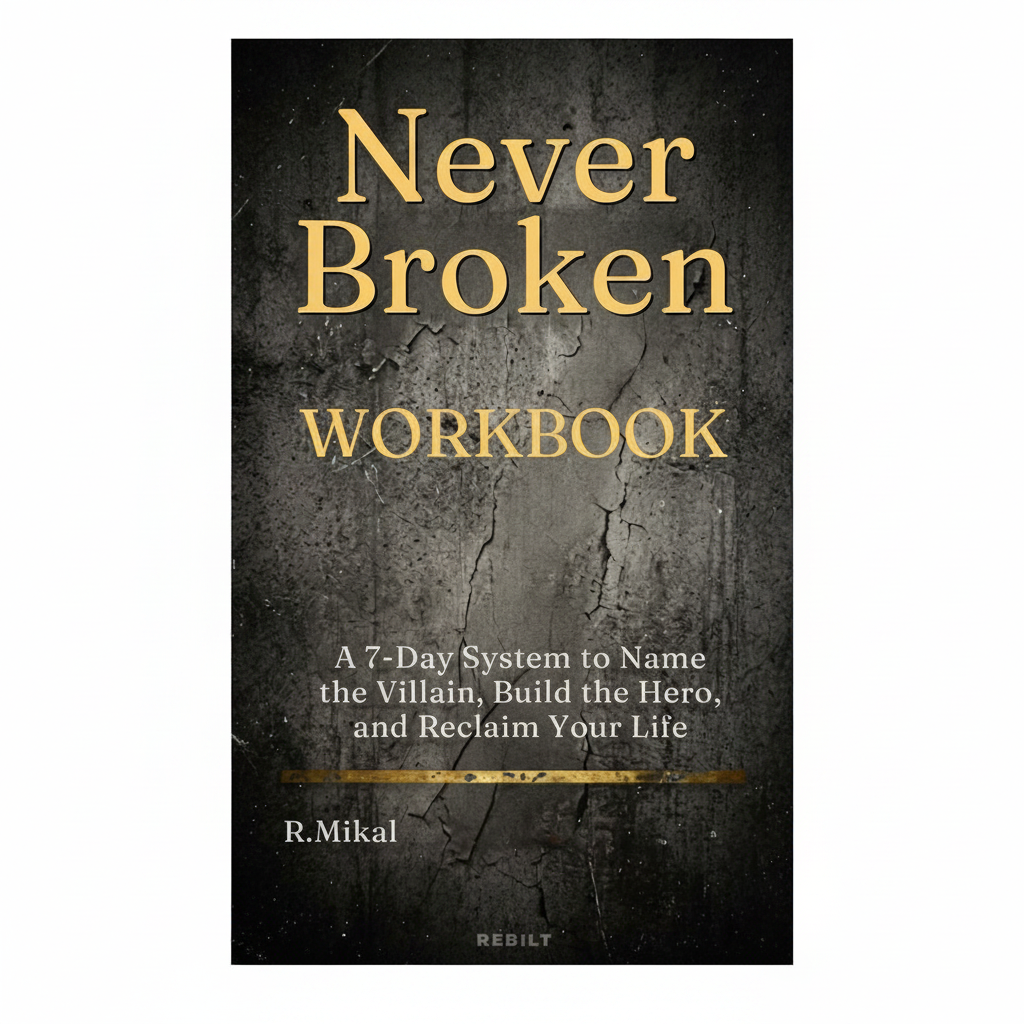 Never Broken Workbook square cover